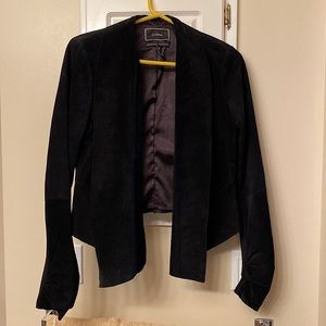 La chateau, suede black jacket